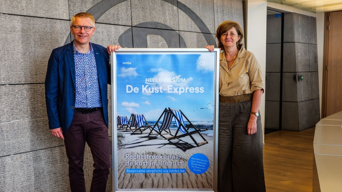 De Kust-Express : meer treinen, comfortabelere en snellere naar zee