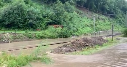 Inondations : Arrêt exceptionnel du trafic ferroviaire sur une grande partie de la Wallonie