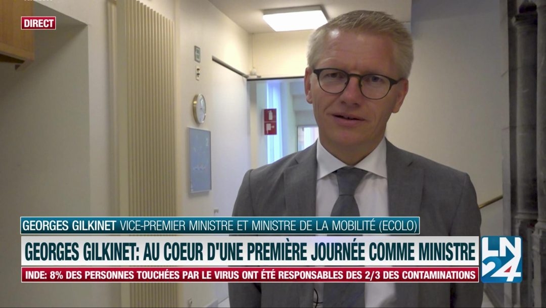 Le 1er octobre 2020 restera gravé dans la mémoire de Georges Gilkinet.