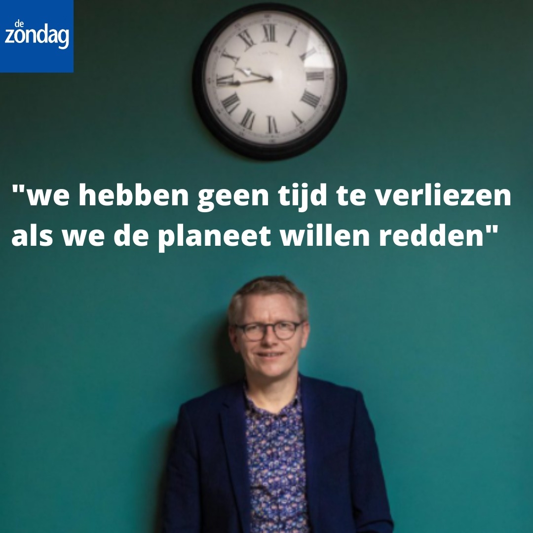 Georges Gilkinet: “Geen tijd te verliezen als we de planeet willen redden”