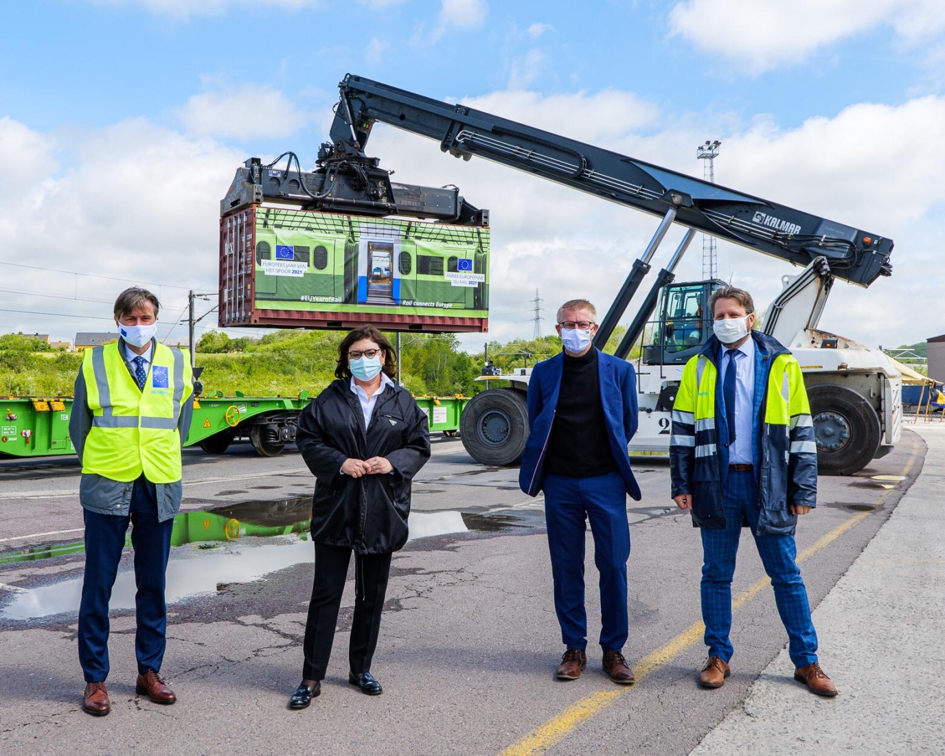 VOOR DE EUROPESE COMMISSIE EN BELGIË IS HET SPOOR DE TOEKOMST