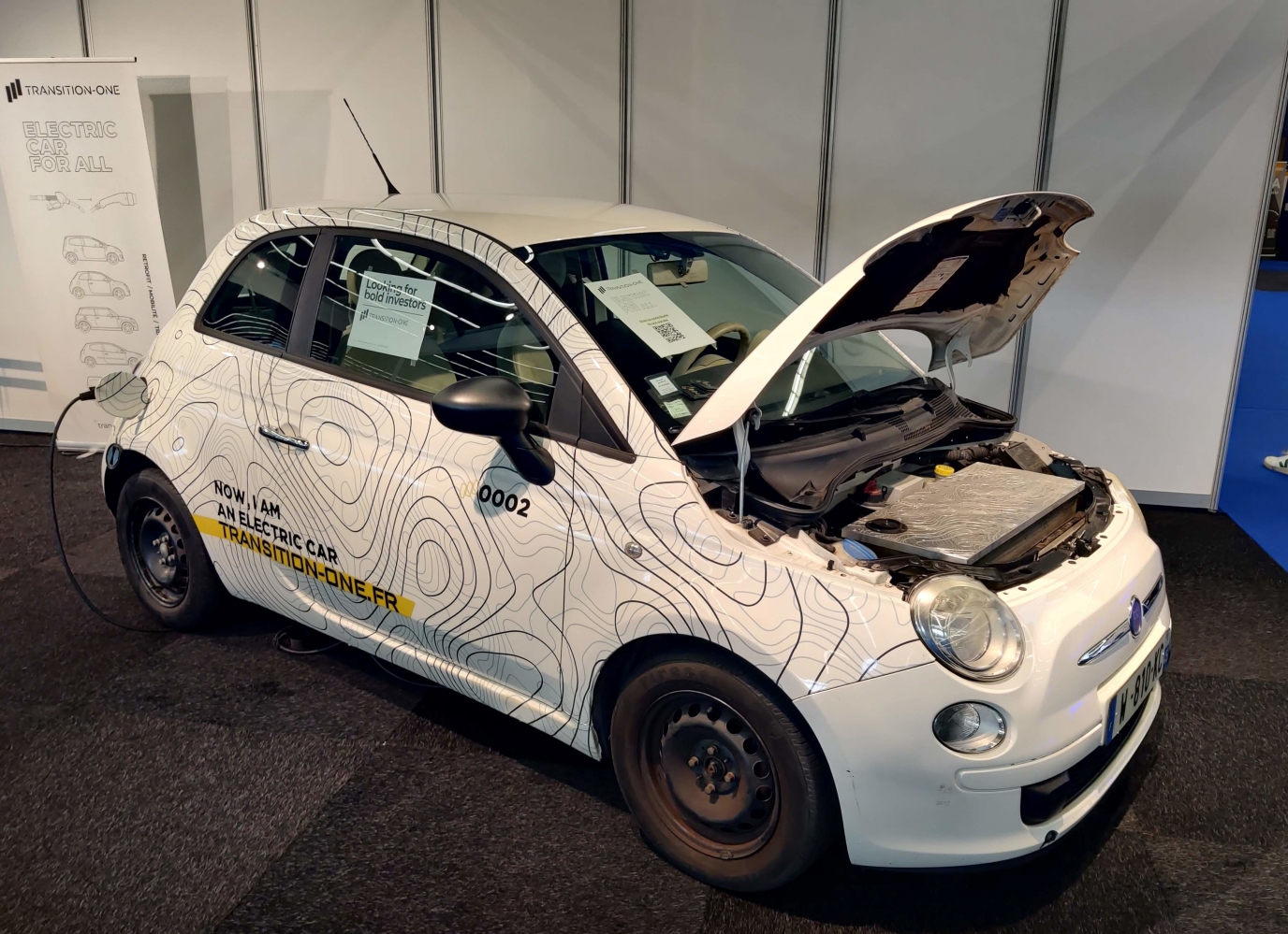 Photo représentant une voiture après son rétrofit