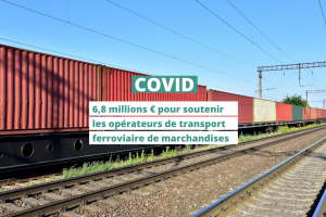 COVID – Le Gouvernement fédéral soutient le transport ferroviaire de marchandises