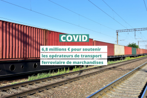 COVID – Die föderale Regierung unterstützt den Schienengüterverkehr