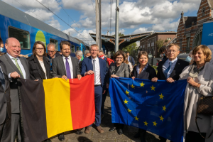 Trains connect people :  Le Connecting Europe Express fait escale en Belgique