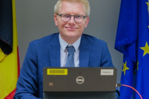 Rede von Georges Gilkinet vor seinen europäischen Amtskollegen anlässlich der Europäischen Woche der Schiene