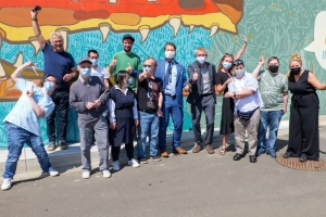  Une fresque géante près de la gare de Namur met en lumière l'inclusion des personnes en situation de handicap